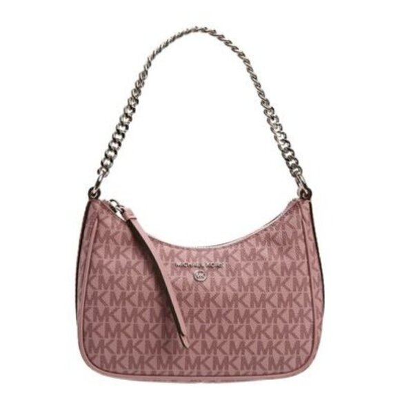 Michael Kors Jet Set Charm Small Chain Pouchette Shoulder Handbag - Picture 1 of 10